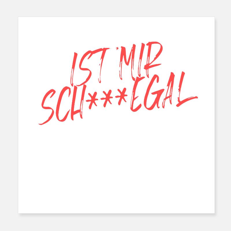 Senior Job Statement Ruhestand Rente Beruf Poster 20x20 cm