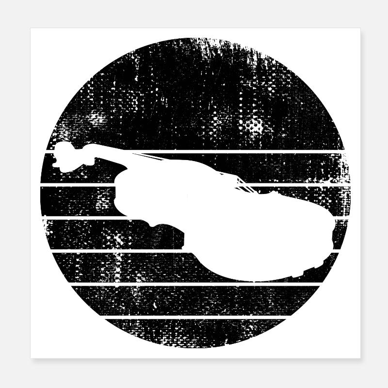 Violin Poster 8" x 8" (20x20 cm)