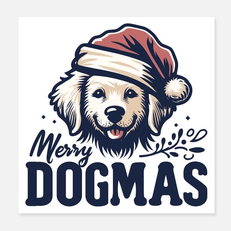 Joyeux dogmes Poster 20 x 20 cm