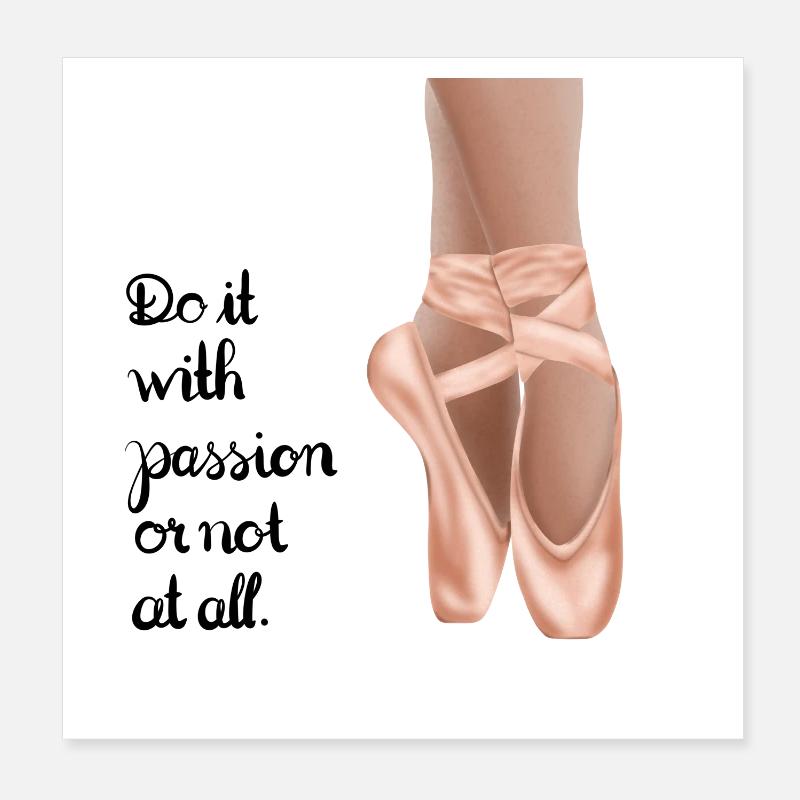 Passion Poster 20x20 cm