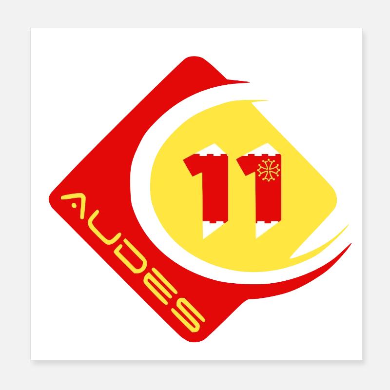 Audes Poster 20 x 20 cm