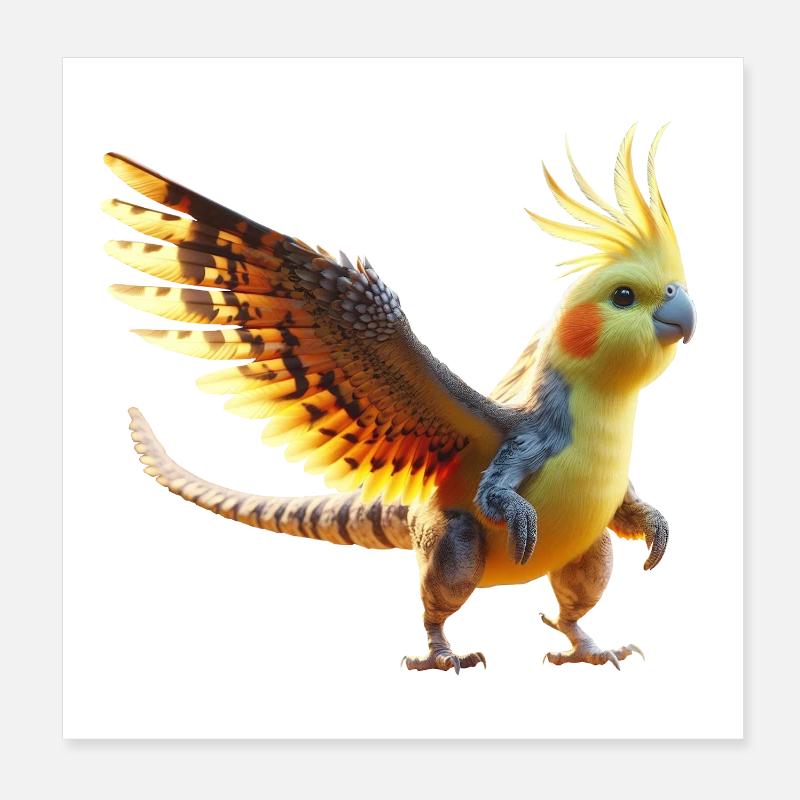 Nymphendino (01) Poster 20 x 20 cm