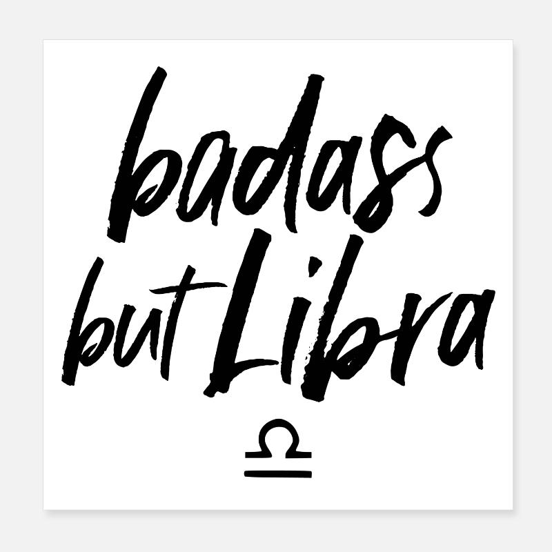 Astro Badass mais Balance Poster 20 x 20 cm