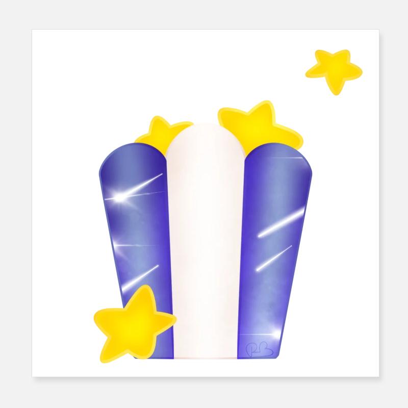 Sachet étoilé ! Poster 20 x 20 cm