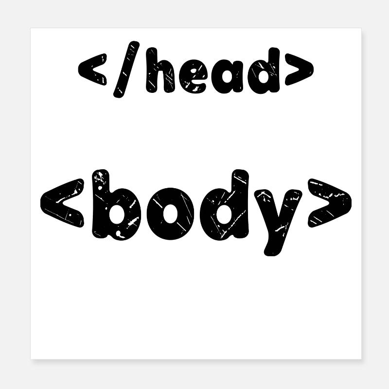 Code Developer Spruch Debug Programmierer Computer Poster 20x20 cm