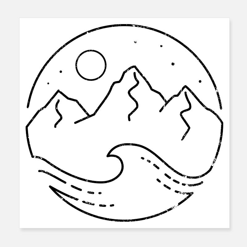 Informations de conception requises Poster 20 x 20 cm