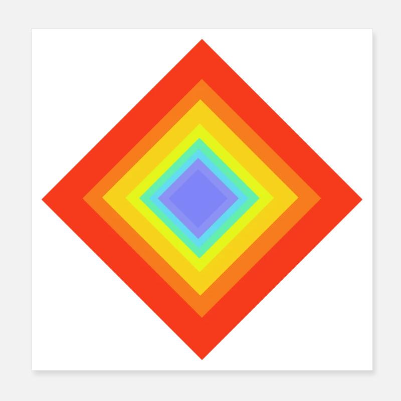 Geometrici Poster 20x20 cm