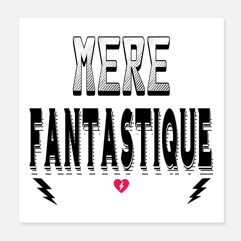 Mère Fantastique Poster 20 x 20 cm
