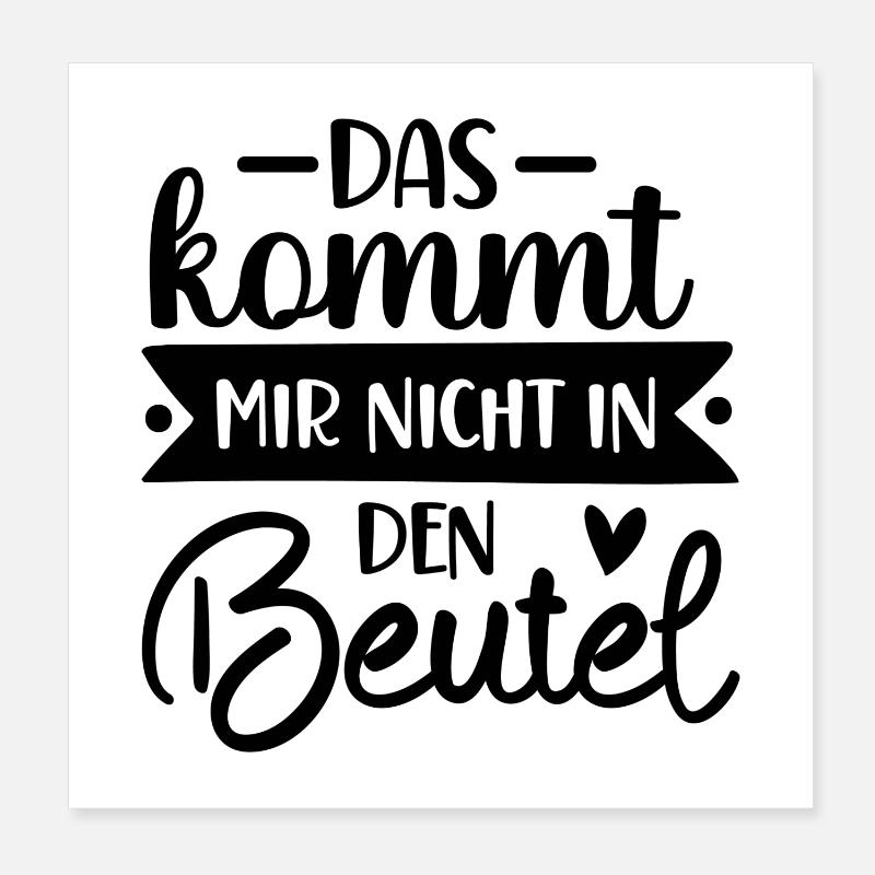Einkaufen Bummeln Schoppen Einkaufzettel Supermark Poster 20x20 cm