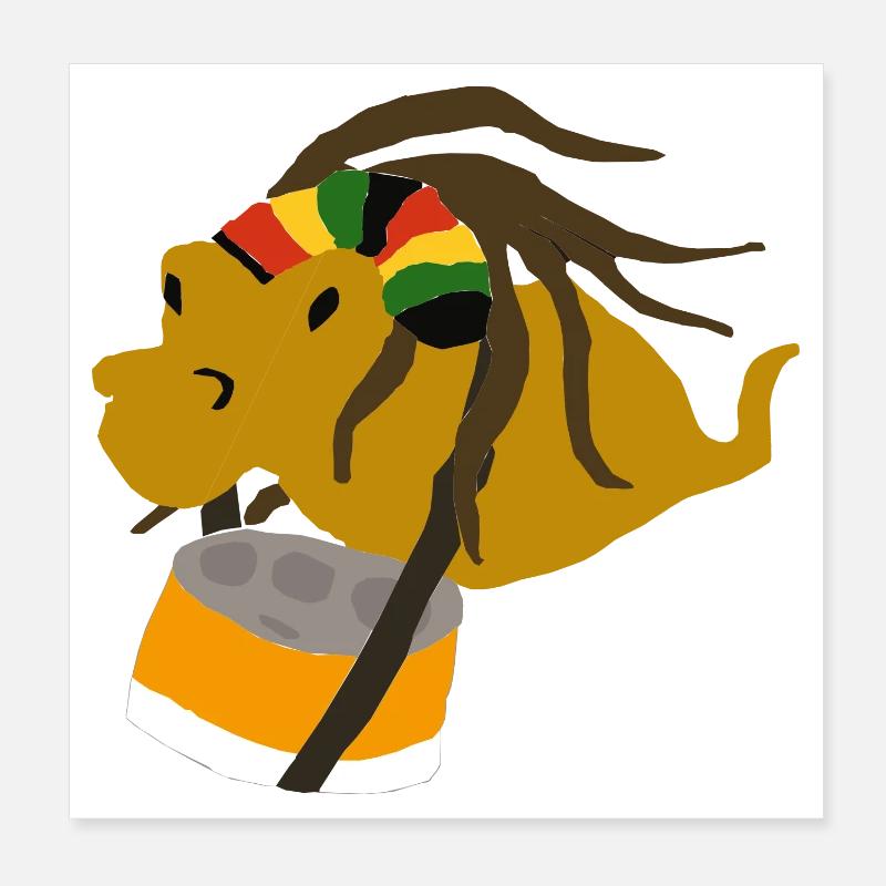 Calypsosquid Poster 20 x 20 cm