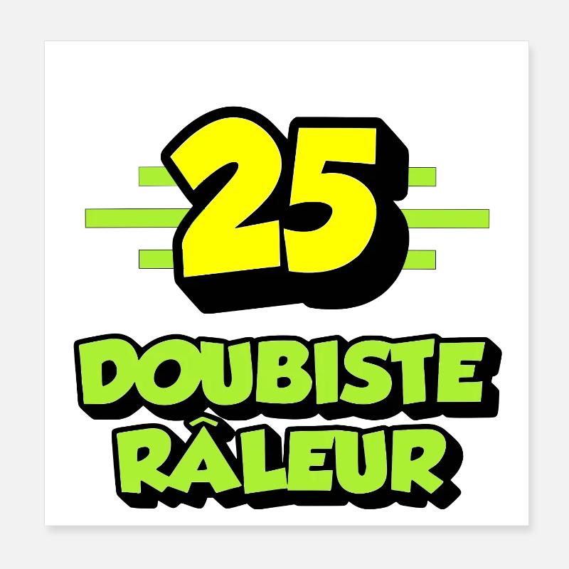 Complaining dubist Poster 8" x 8" (20x20 cm)