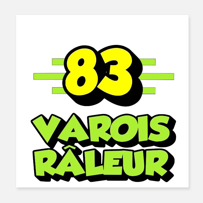 Beschwerdender Var Poster 20x20 cm