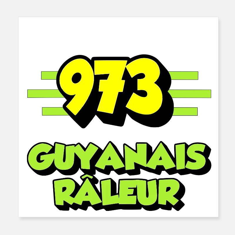 Complaining Guyanese Poster 8" x 8" (20x20 cm)