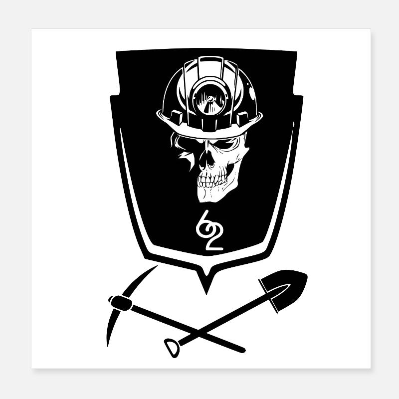 62 Poster 20 x 20 cm