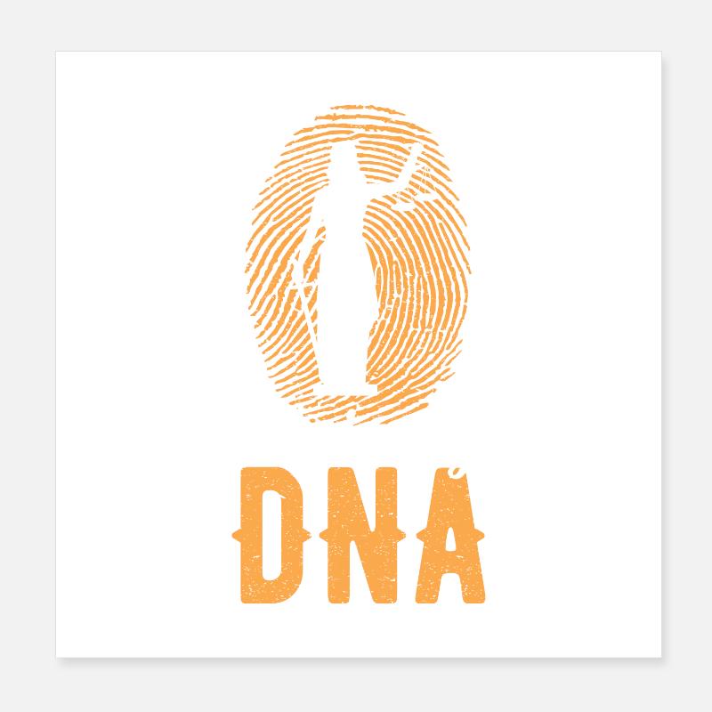 Justitia Avocate Juge Avocate C’est dans mon ADN Poster 20 x 20 cm