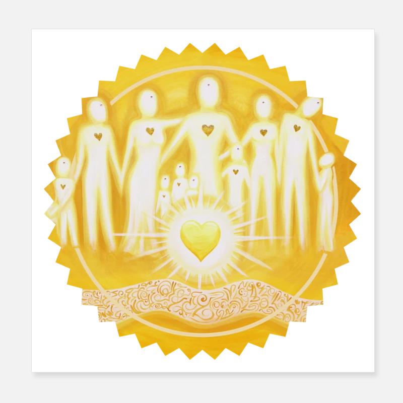 Stargate LightPeople Sun - Sonja Ariel Poster 20 x 20 cm