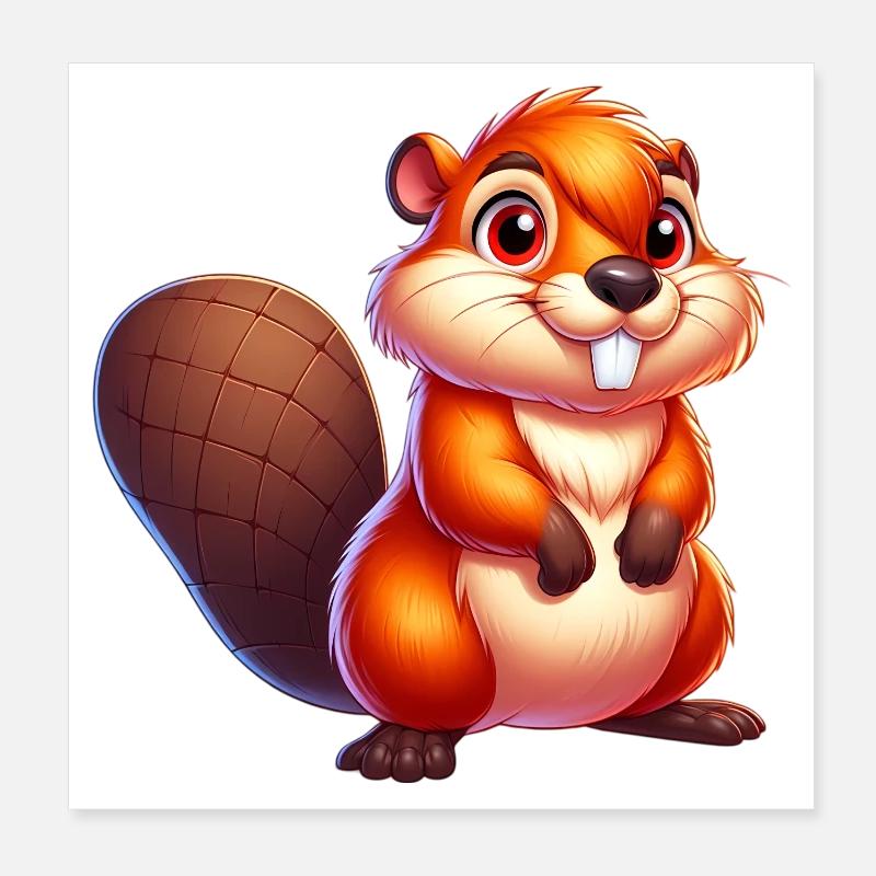 Bieber Poster 20x20 cm