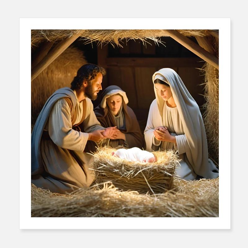 catholique, Jésus Christ, messe, chrétien Poster 20 x 20 cm