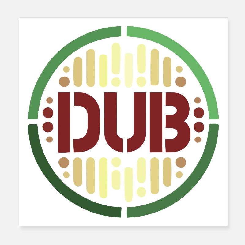 Synchronisieren Poster 20x20 cm