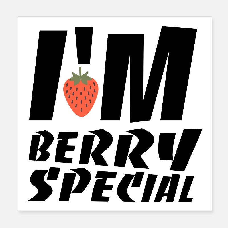 Spécial baies I’M Poster 20 x 20 cm