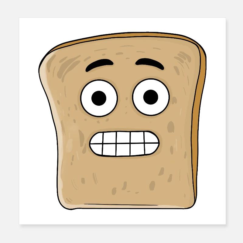 Tense bread Poster 8" x 8" (20x20 cm)
