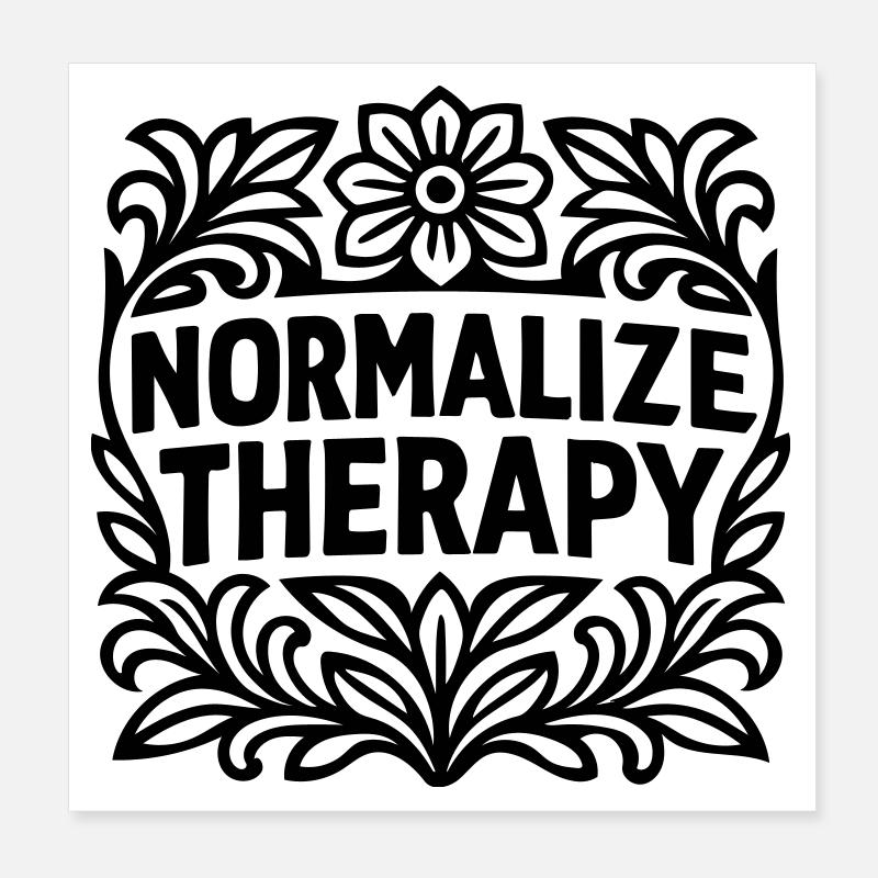 Normalize Poster 20x20 cm