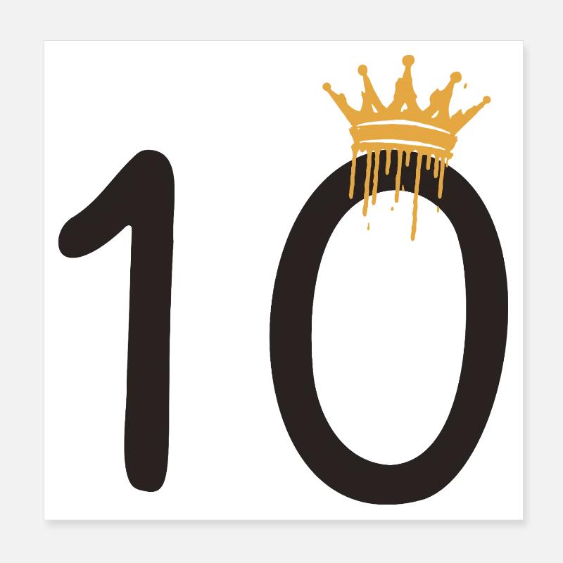 10 Poster 20 x 20 cm