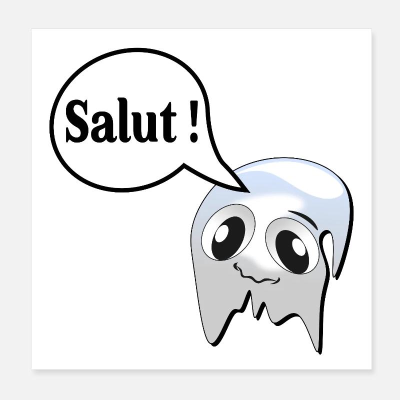 Hallo Phantom Poster 20x20 cm