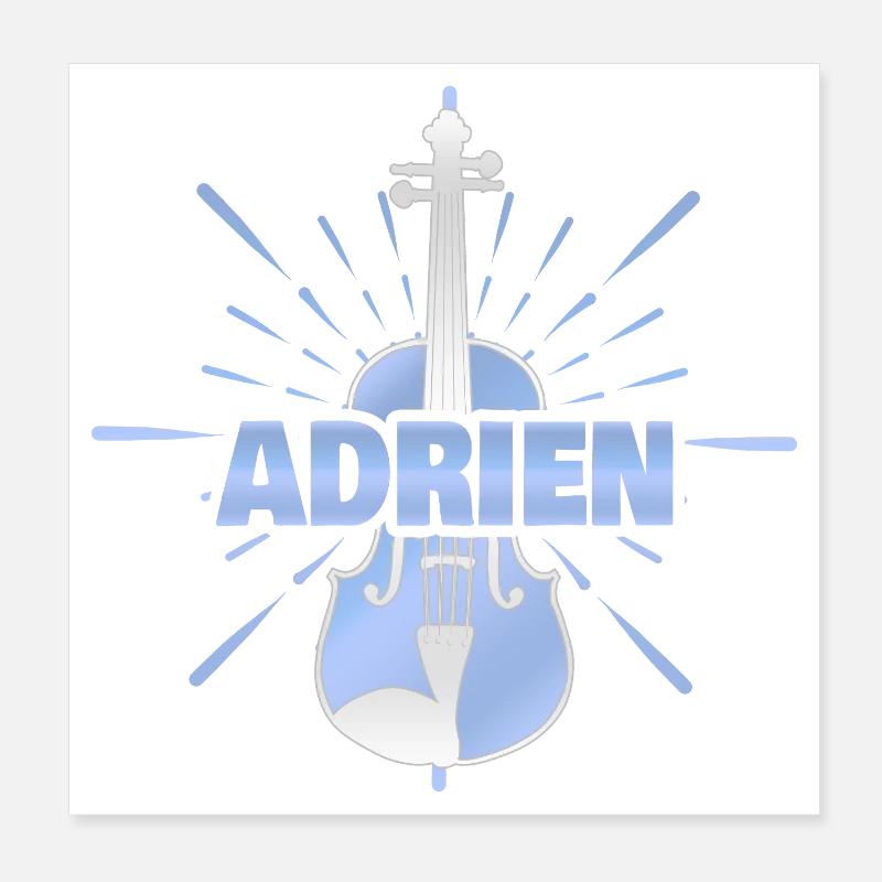 First name Adrien Poster 8" x 8" (20x20 cm)