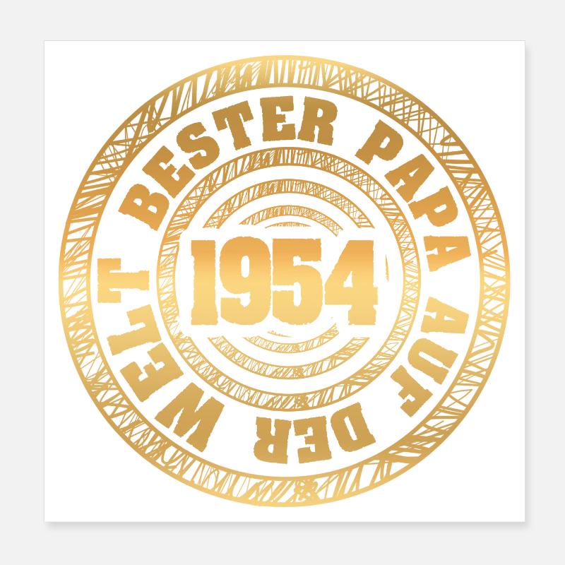 1954 Poster 20 x 20 cm