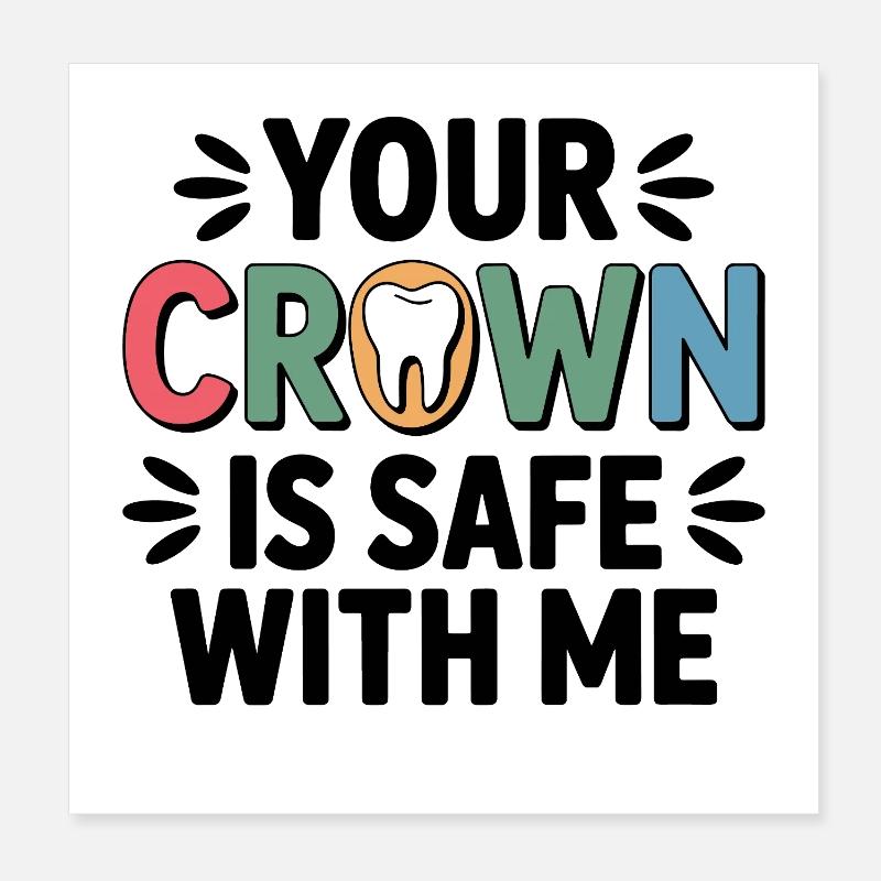 Pont de technicien de laboratoire dentaire Poster 20 x 20 cm