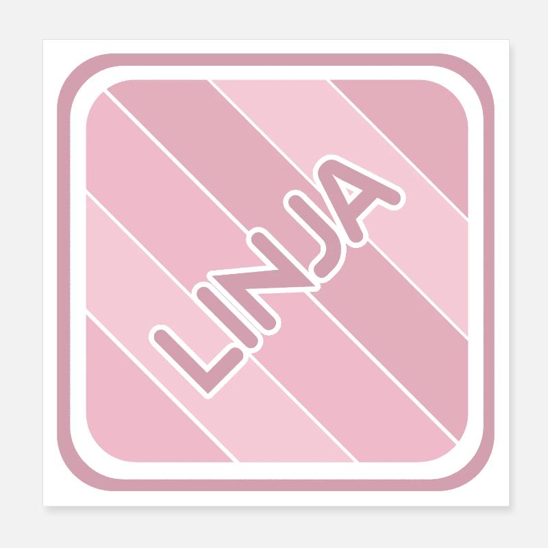 Cadeau pour Linja Poster 20 x 20 cm