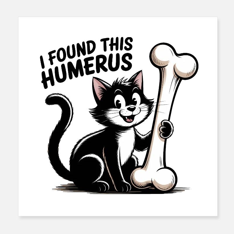 I found the humerous - Cat Lover Design Poster 8" x 8" (20x20 cm)