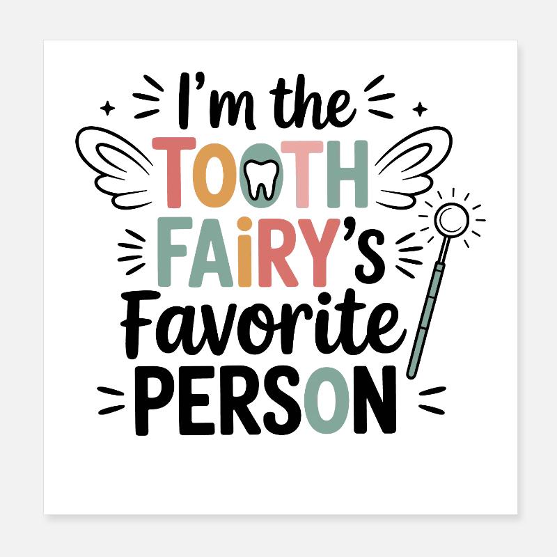 Dental Lab Technician  Poster 8" x 8" (20x20 cm)