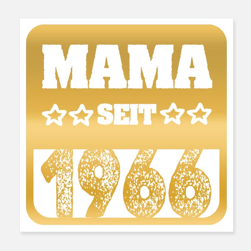 Maman 1966 Poster 20 x 20 cm