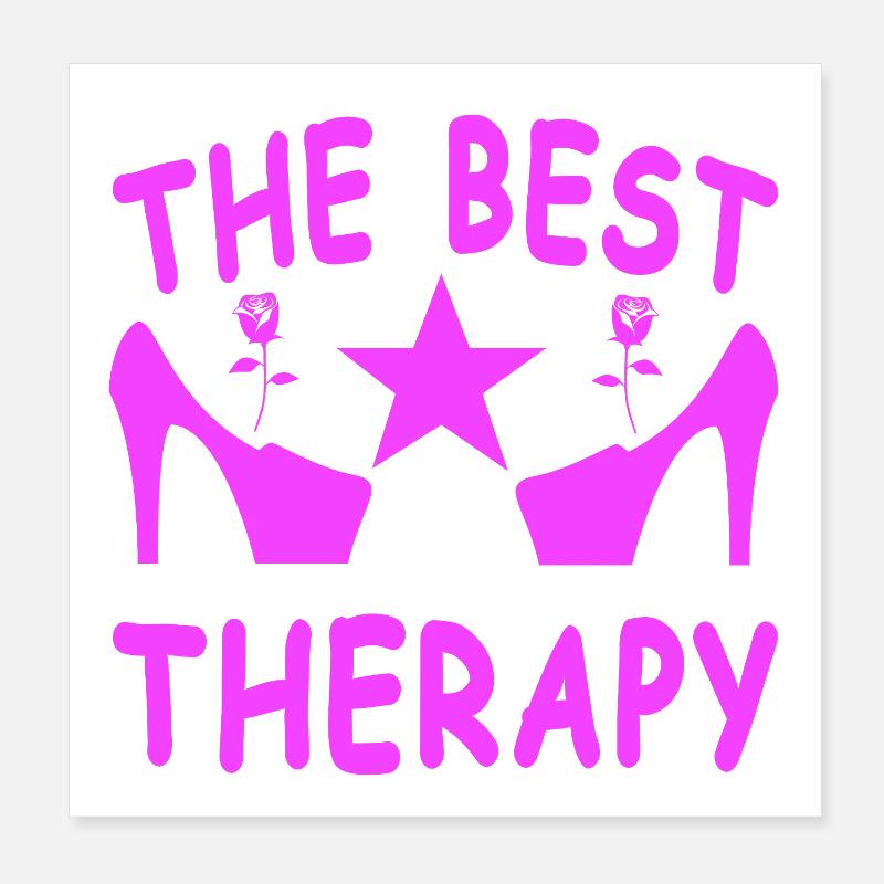 Talons hauts Poster 20 x 20 cm