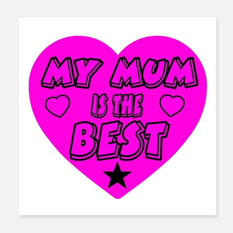 Mutter Poster 20x20 cm