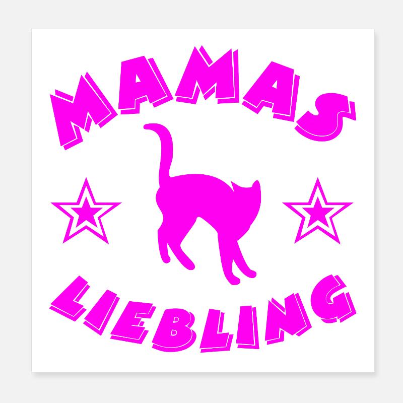 feline Poster 8" x 8" (20x20 cm)