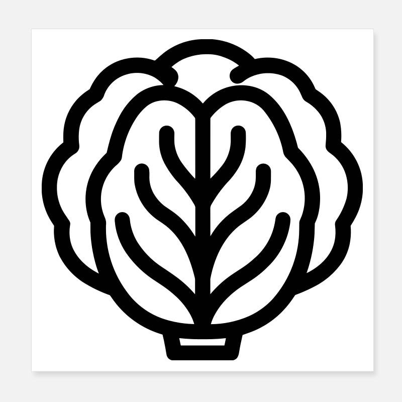 Kohl Poster 20x20 cm