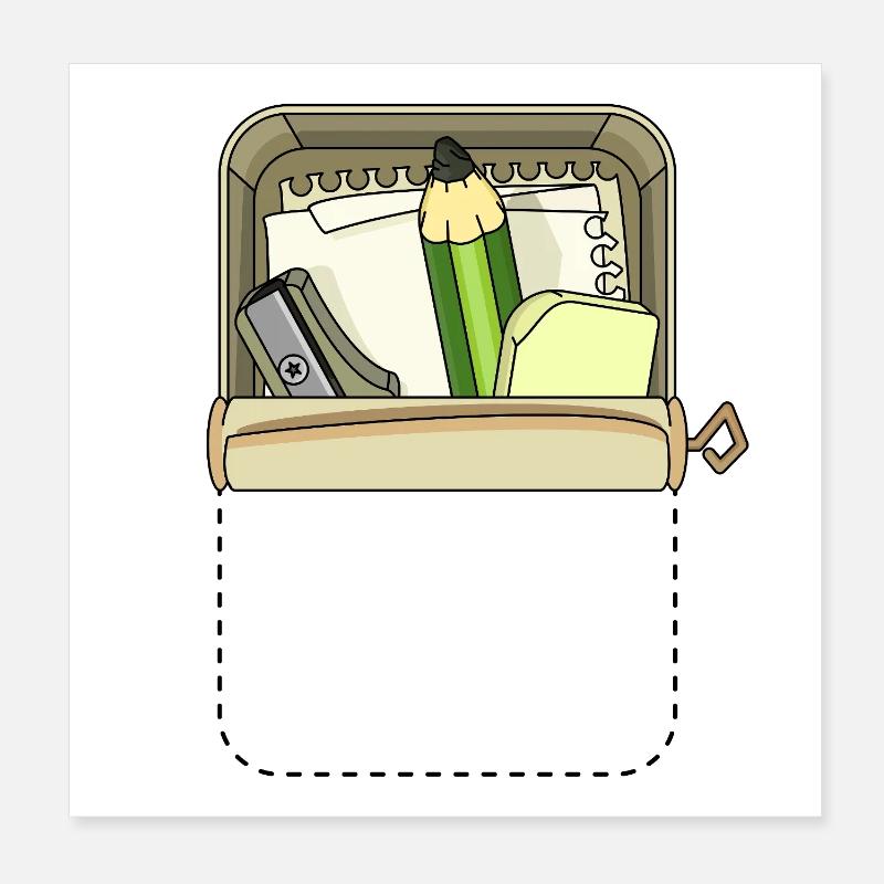 POCKET CAN Poster 8" x 8" (20x20 cm)