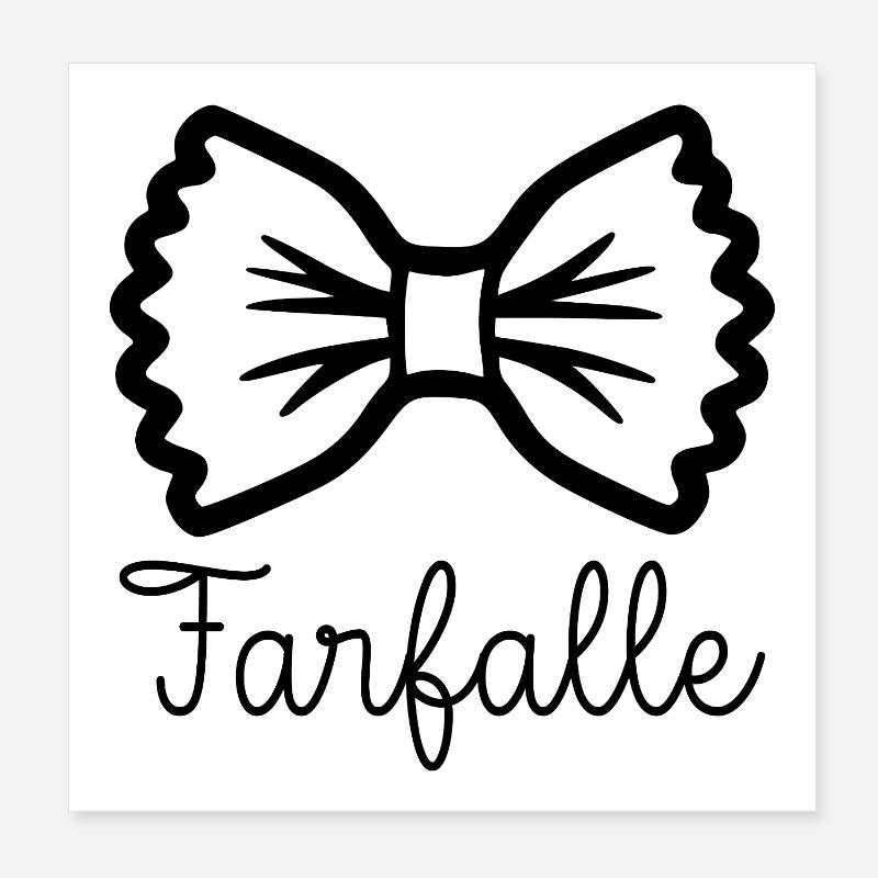 Schmetterlinge Poster 20x20 cm