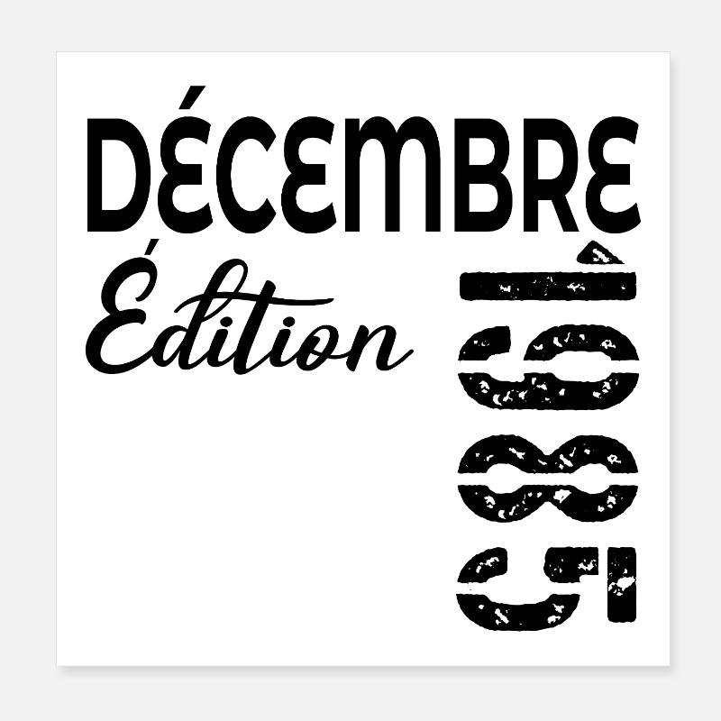 JUBILÄUMSAUSGABE DEZEMBER 1985 Poster 20x20 cm