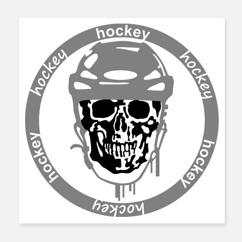 Hockey sur glace Poster 20 x 20 cm