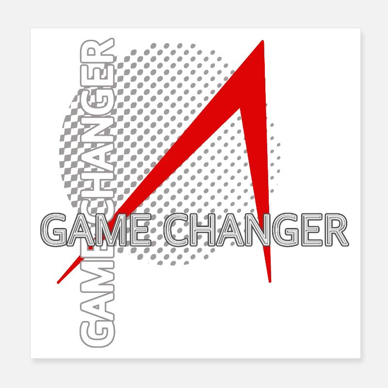 Changeur de jeu Poster 20 x 20 cm