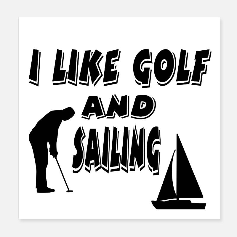 golfe Poster 20 x 20 cm