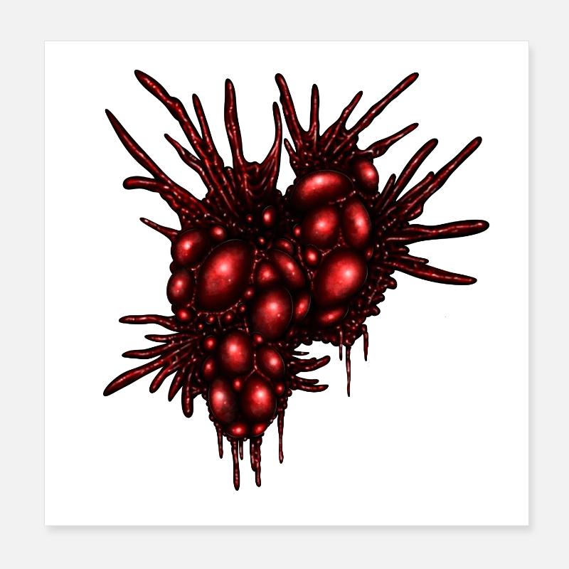 Biomasse Poster 20x20 cm