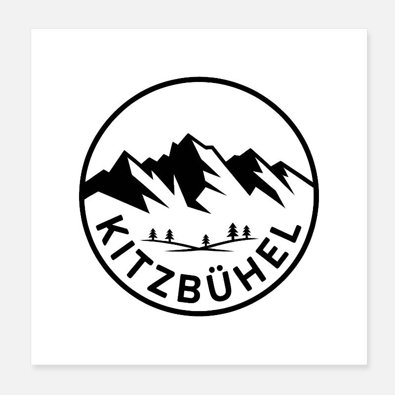 Kitzbühel - Création de souvenirs Poster 20 x 20 cm