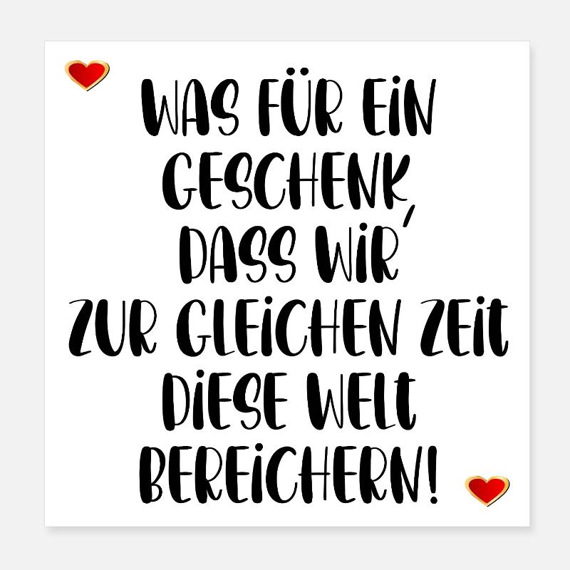 FRIENDSHIP TIME RELATIONSHIP Poster 8" x 8" (20x20 cm)