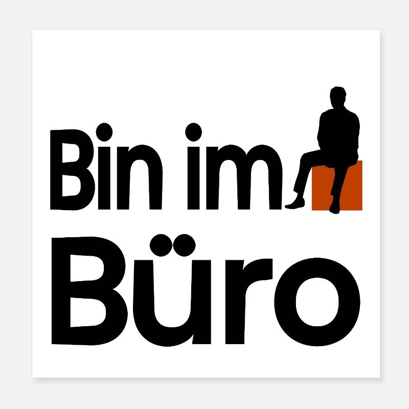 Bureau Poster 20 x 20 cm