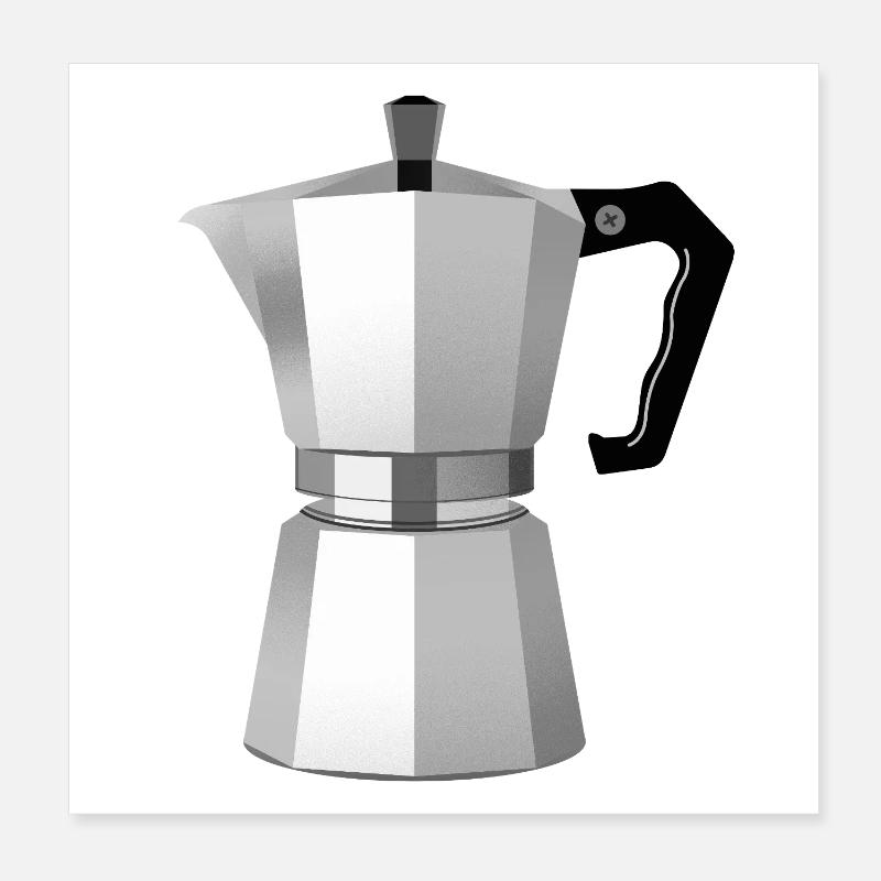 Coffee? Poster 8" x 8" (20x20 cm)